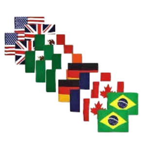 Wristband Tourna Flags