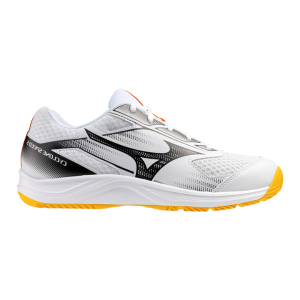 MIZUNO CYCLONE SPEED 5 White-Fiery Coral 2-Citrus
